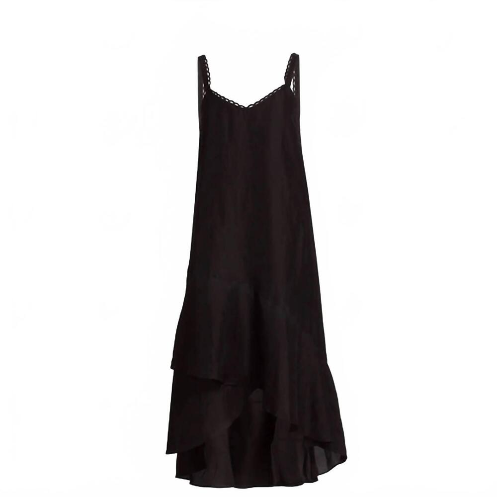 NEW KOBI HALPERIN women's aubrey dress in black